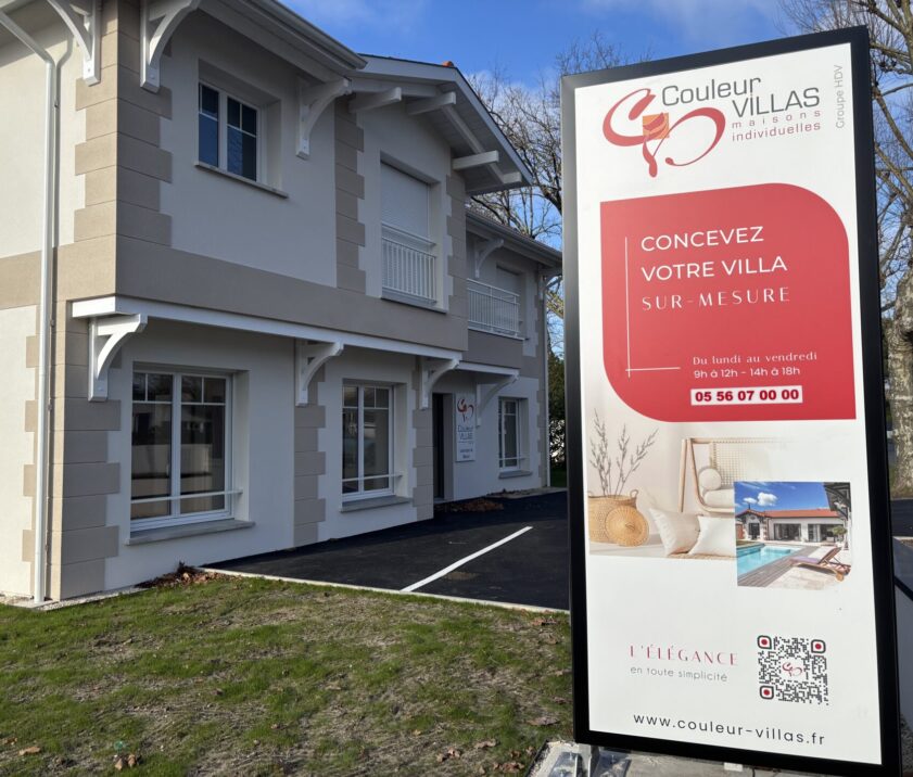 Nouvelle agence Couleur Villas